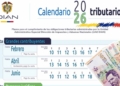 calendario tributario enero 2026 pagos colombia