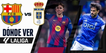 donde ver barcelona real oviedo laliga tv online