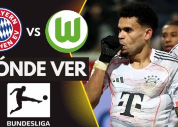 donde ver bayern munich wolfsburgo luis diaz bundesliga tv online