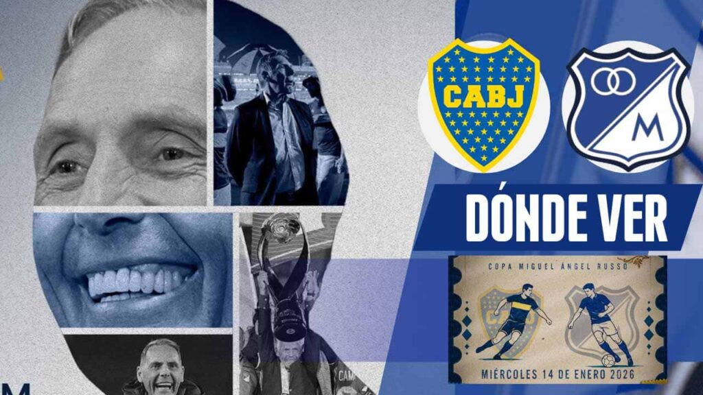 donde ver boca millonarios russo amistoso tv online