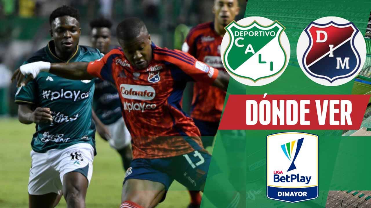 donde ver deportivo cali independiente medellin liga betplay tv online