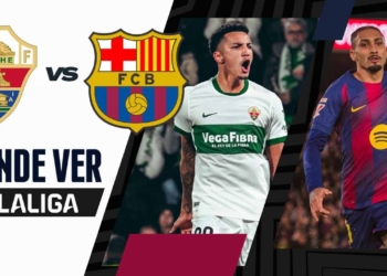 donde ver elche barcelona laliga tv online