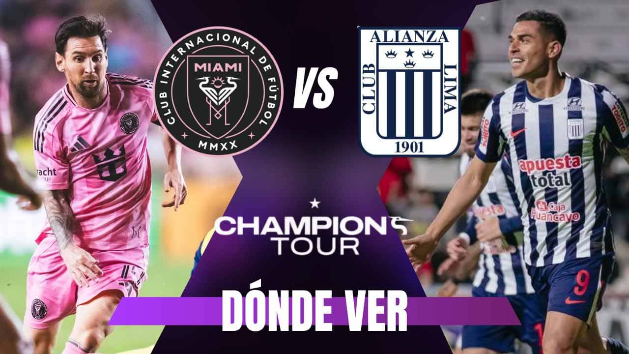 donde ver inter miami alianza lima amistoso tv online