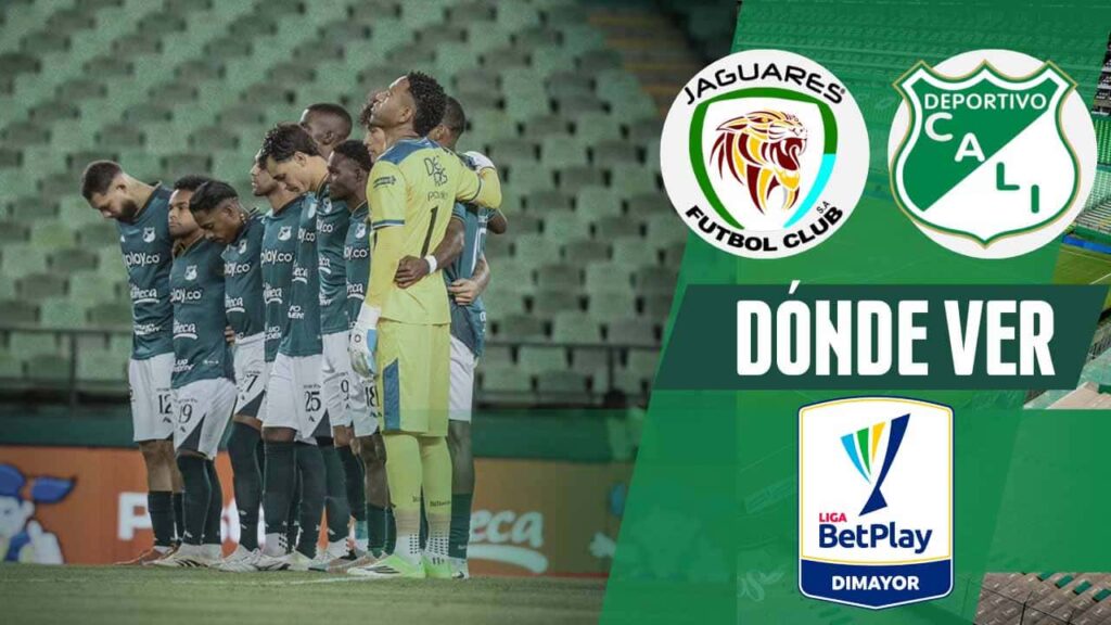 donde ver jaguares deportivo cali liga betplay 2026
