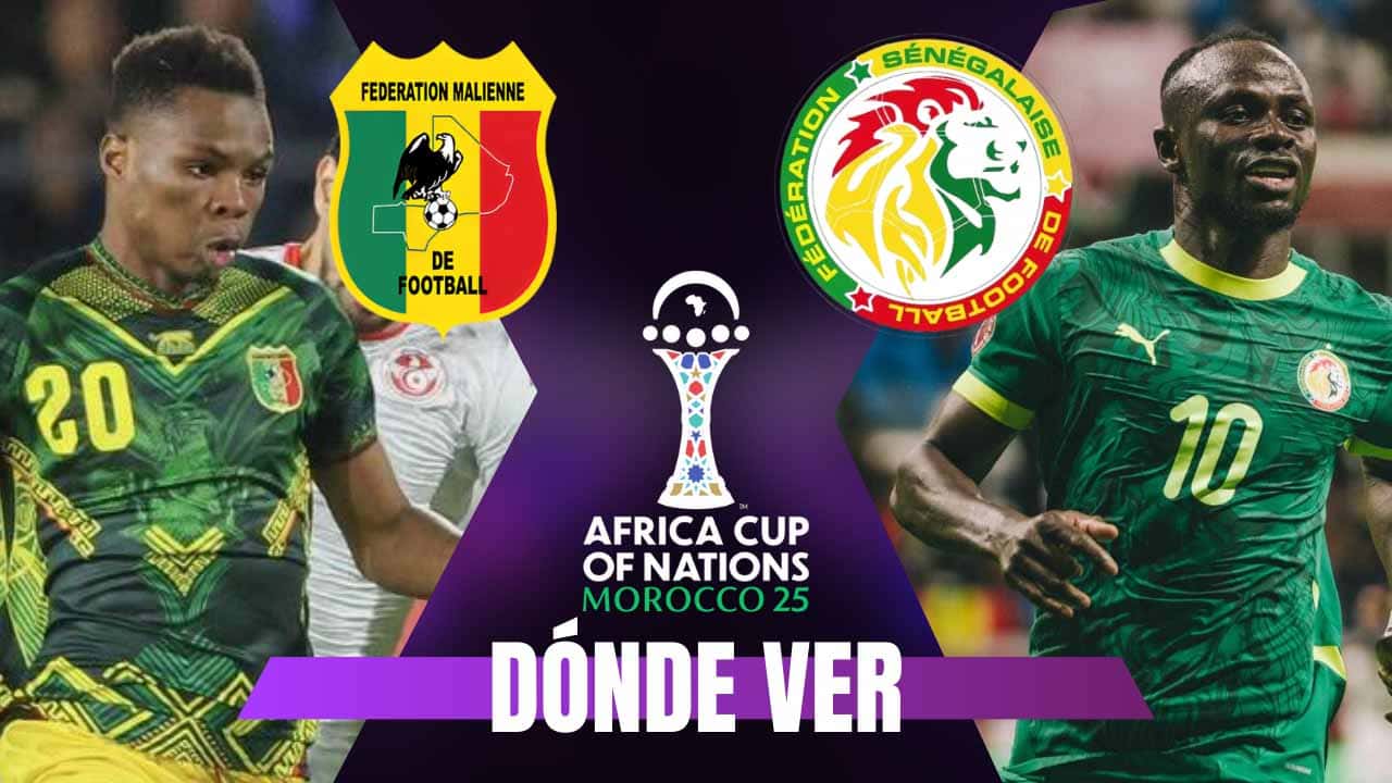 donde ver mali senegal copa africa tv online