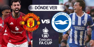 donde ver manchester united vs brighton fa cup tv online