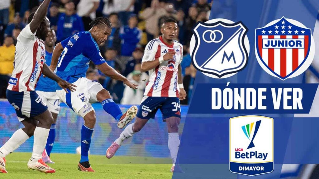 donde ver millonarios junior liga betplay tv online