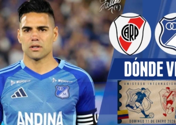 donde ver millonarios river plate amistoso 2026 tv online