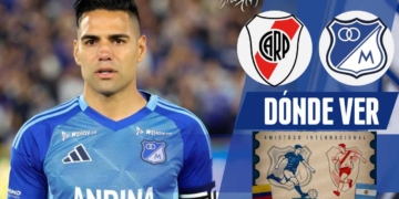 donde ver millonarios river plate amistoso 2026 tv online