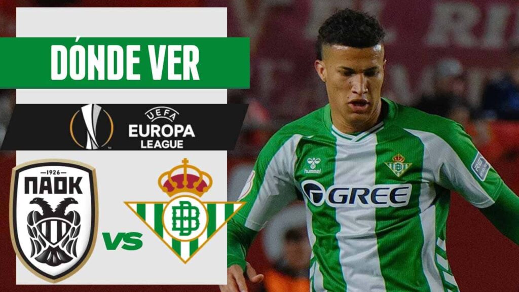 donde ver paok betis europa league tv online
