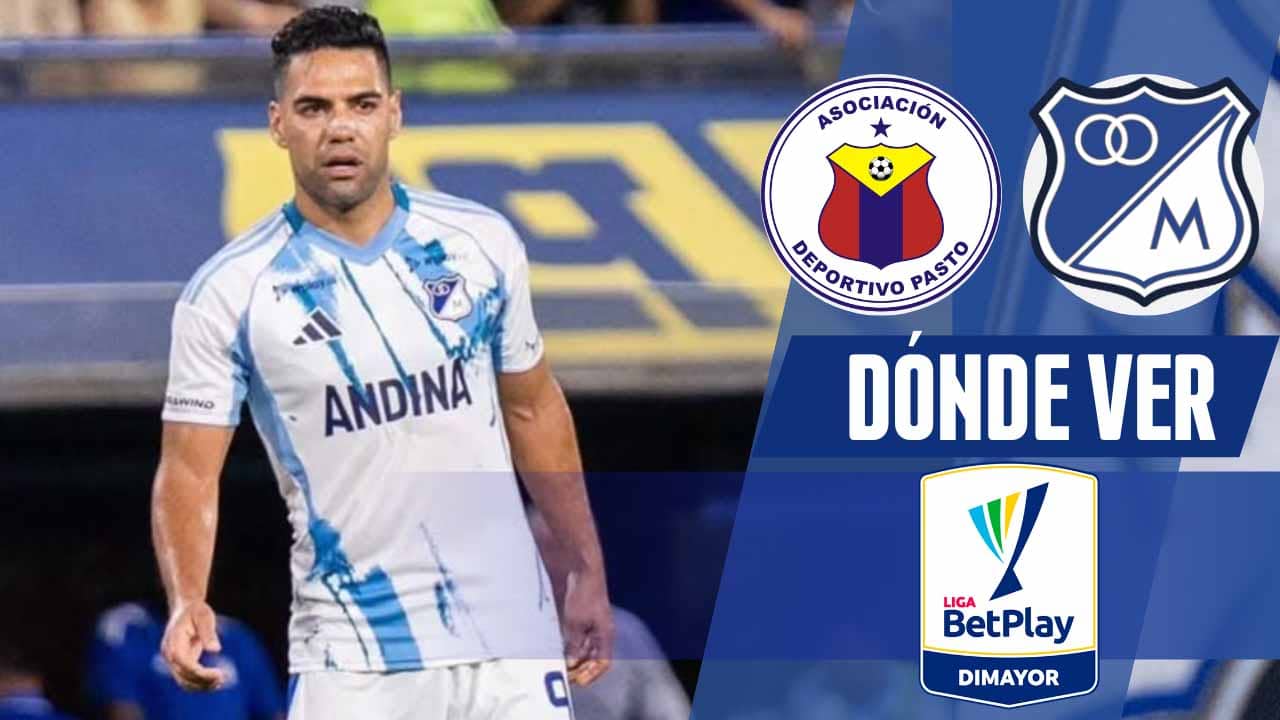 donde ver pasto millonarios liga betplay tv online