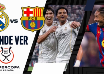 donde ver real madrid barcelona supercopa espana tv online