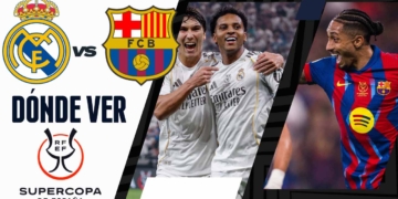 donde ver real madrid barcelona supercopa espana tv online