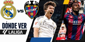 donde ver real madrid levante laliga tv online