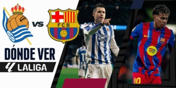 donde ver real sociedad barcelona laliga tv online