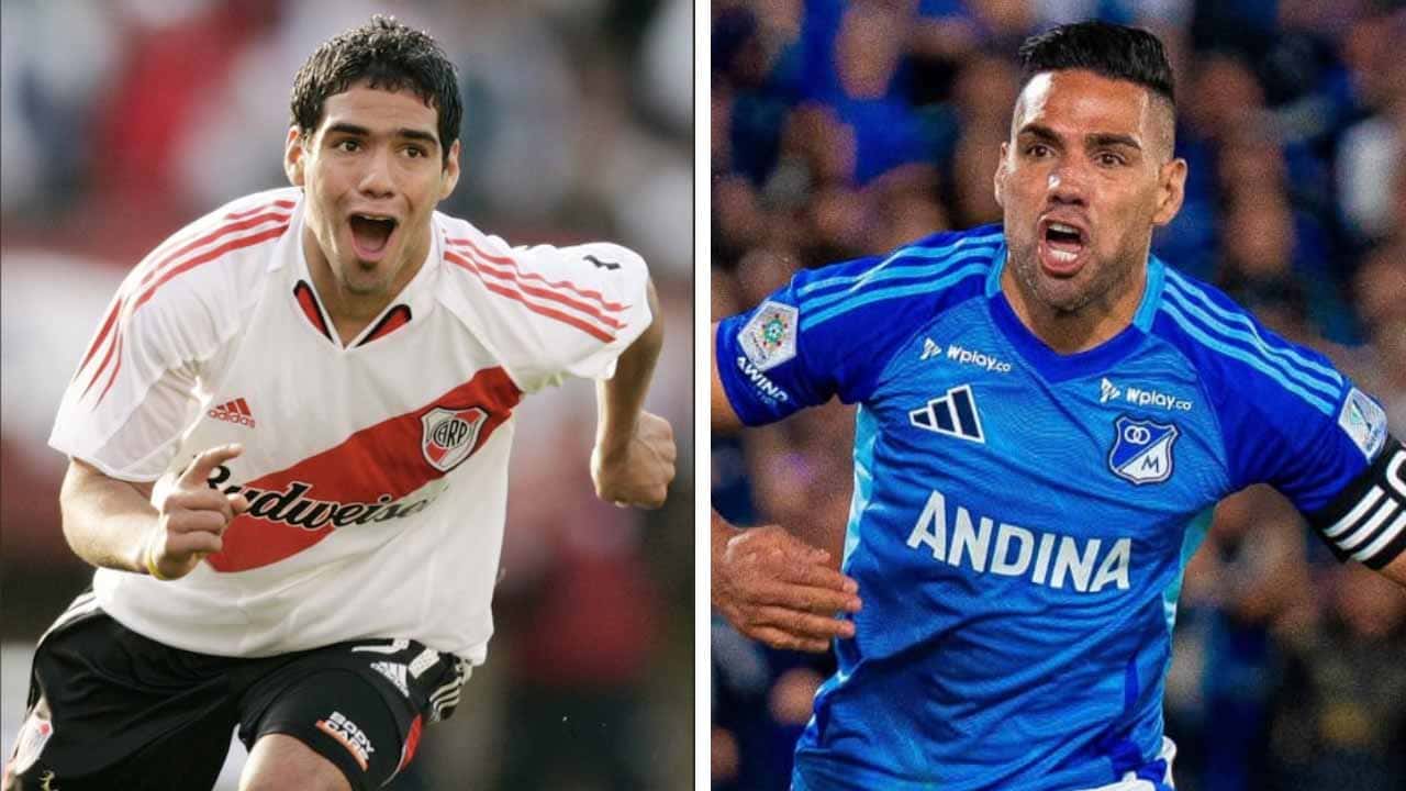 falcao goles river millonarios numeros