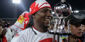 hugo rodallega record temporadas anotando santa fe