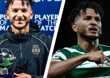 luis javier suarez sporting clube goles temporada doblete psg champions