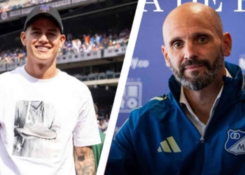 millonarios james rodriguez respuesta michaloutsos