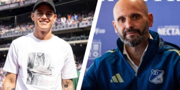 millonarios james rodriguez respuesta michaloutsos