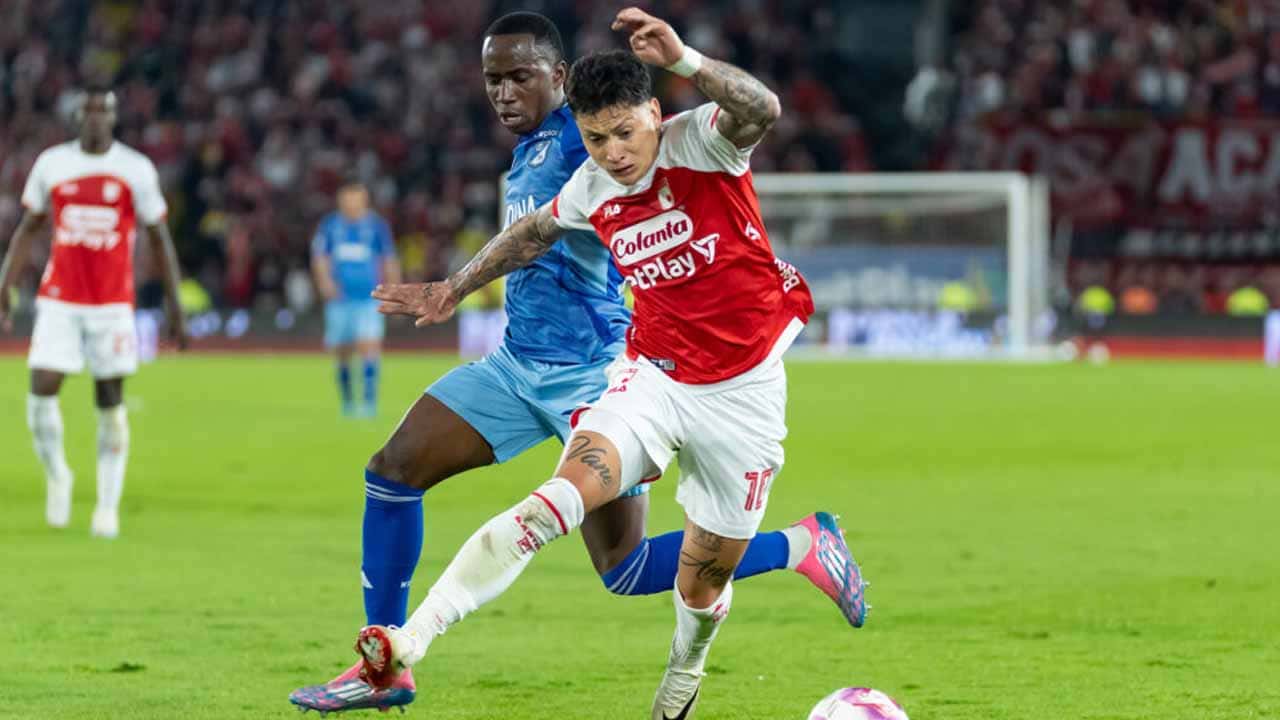 millonarios santa fe edwin mosquera fichaje 2026