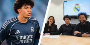 real madrid de que juega hijo marcelo contrato