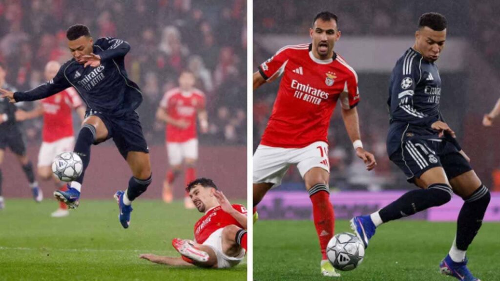 real madrid mbappe autocritica champions league benfica