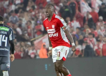 santa fe palmares titulos superliga colombia