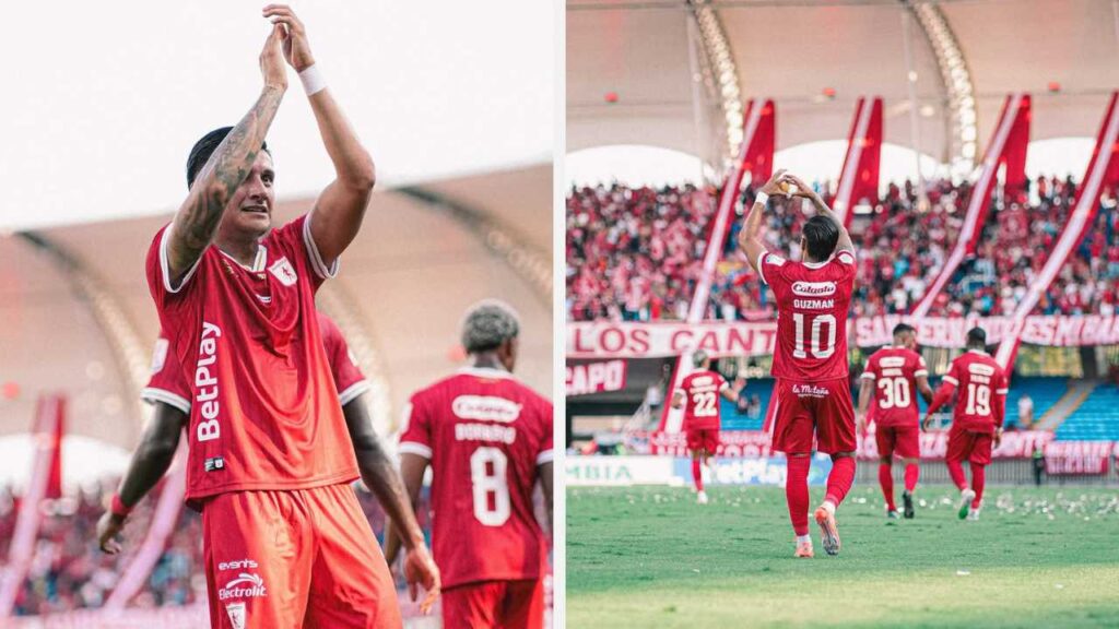 america cali gol yeison guzman triunfo inter internacional bogota pasucla guerrero hinchada hinchas golazo david gonzalez tulio gomez refuerzos fichajes liga betplay dimayor futbol profesional colombiano fecha 1 debut jornada