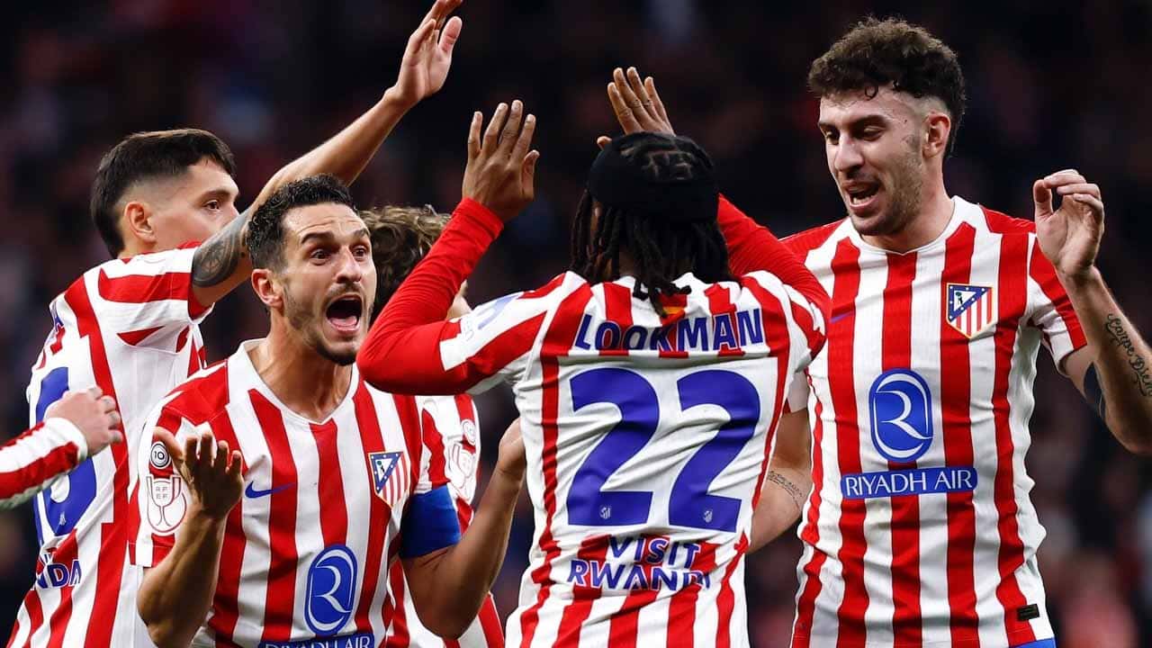 atletico de madrid bajas brujas champions league playoffs