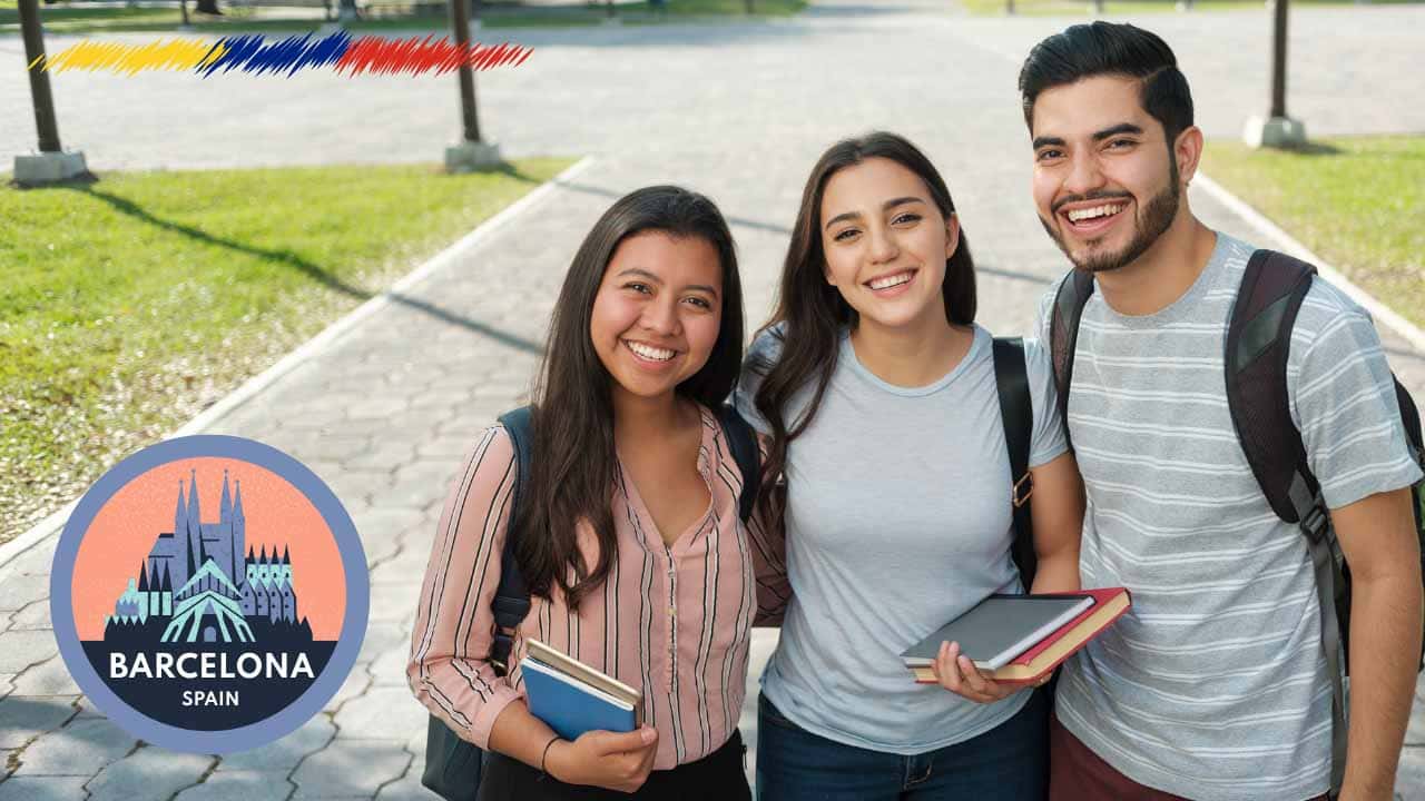 becas en barcelona estudiantes colombianos 2026 requisitos plazos
