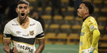 deportivo cali derrota internacional bogota tabla descenso liga betplay