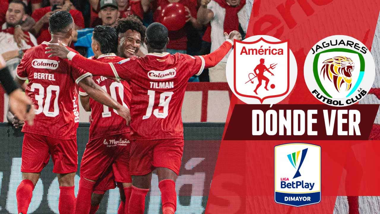 donde ver america de cali jaguares liga betplay tv online