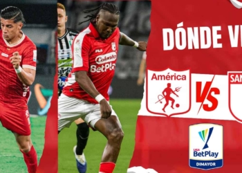 donde ver america de cali santa fe liga betplay tv online