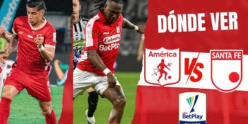 donde ver america de cali santa fe liga betplay tv online