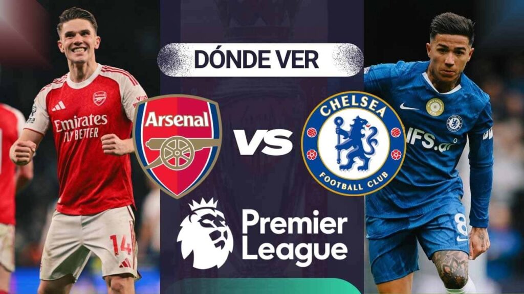 donde ver arsenal chelsea premier league tv online