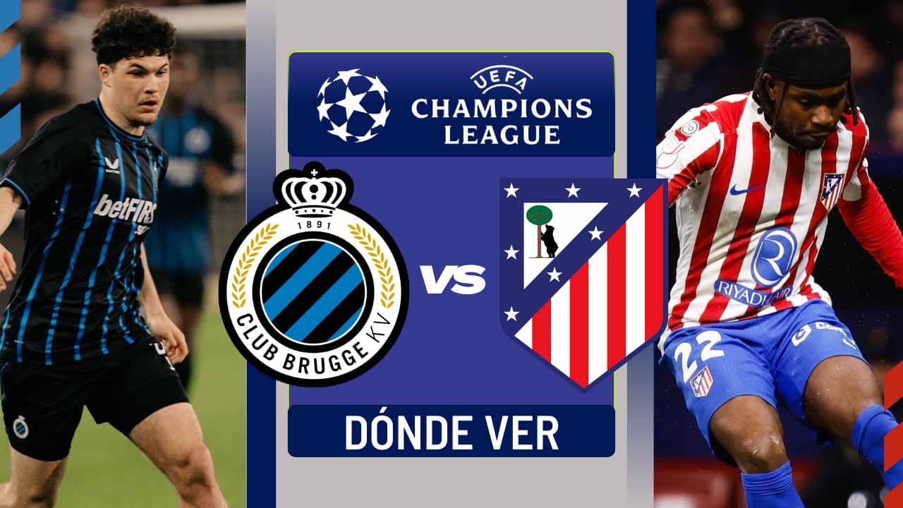 donde ver atletico de madrid brujas champions league tv online