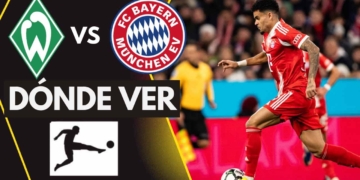 donde ver bayern munich werder bremen luis diaz bundesliga tv online