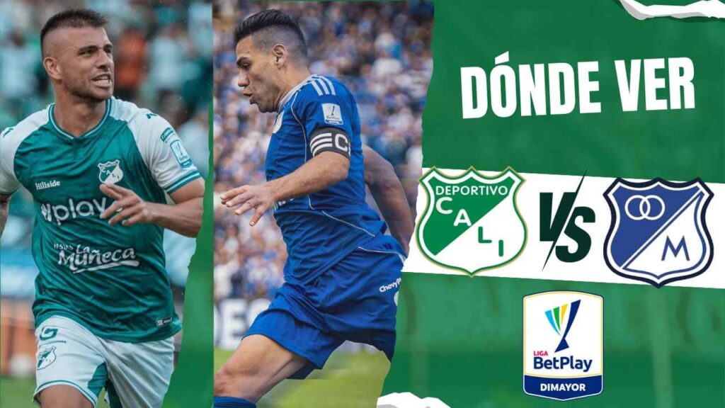 donde ver deportivo cali millonarios liga betplay tv online