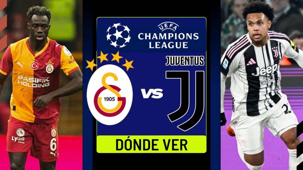 donde ver galatasaray juventus champions league tv online