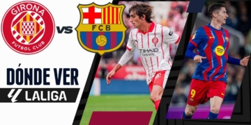 donde ver girona barcelona laliga tv online