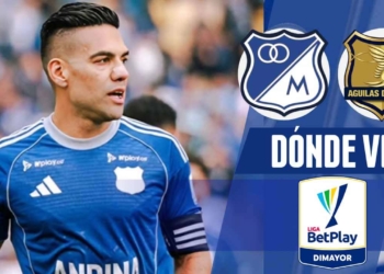 donde ver millonarios aguilas doradas liga betplay tv online