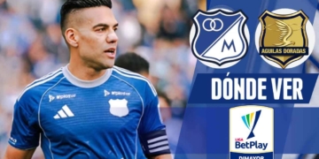 donde ver millonarios aguilas doradas liga betplay tv online