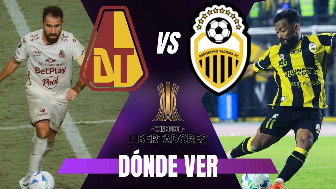 donde ver tolima tachira libertadores tv online