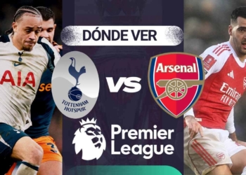 donde ver tottenham arsenal premier league tv online