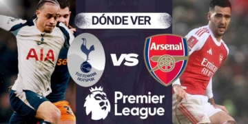donde ver tottenham arsenal premier league tv online