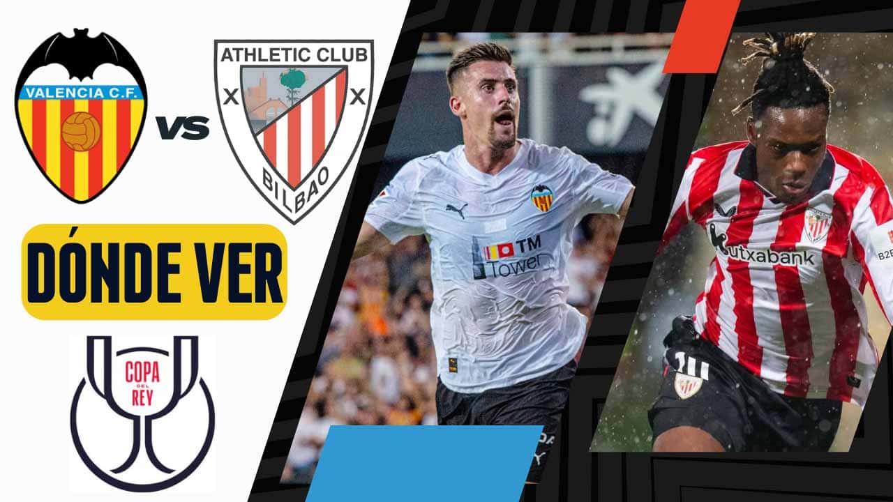 donde ver valencia athletic copa del rey tv online espana