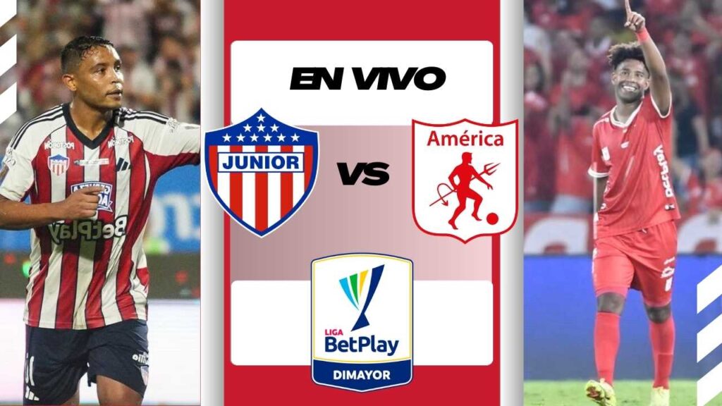 junior vs america donde ver hoy vivo online plataformas streaming transmision transmisiones emision emisiones app aplicaciones canal canales tv television en directo senal abierta youtube futbol gratis paginas web sitios internet a que hora juegan horarios países donde pasan como ver futbol profesional colombiano fpc dimayor liga betplay romelio amrtinez win sports