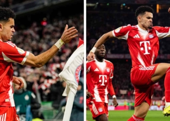 luis diaz bayern munich copa alemania goles asistencias