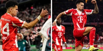 luis diaz bayern munich copa alemania goles asistencias